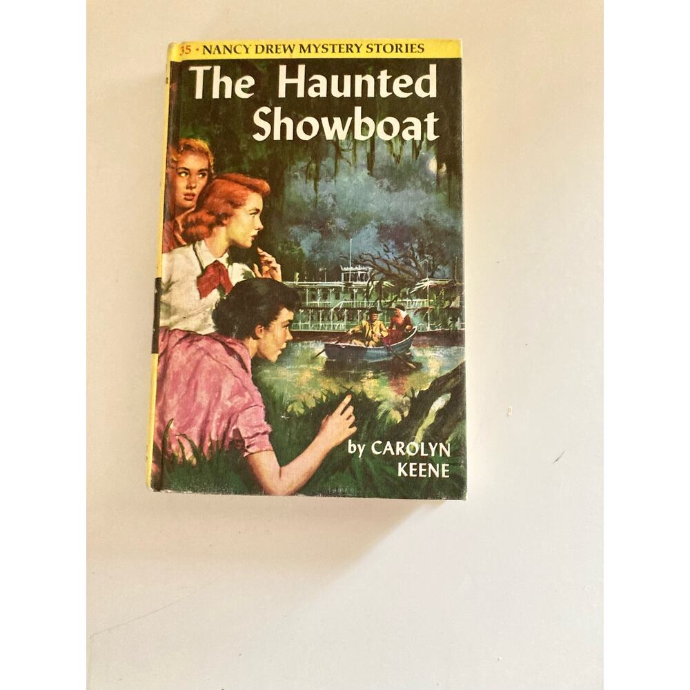 VTG 1957 Nancy Drew The Haunted Showboat By Carolyn Keene 35 Hardcover